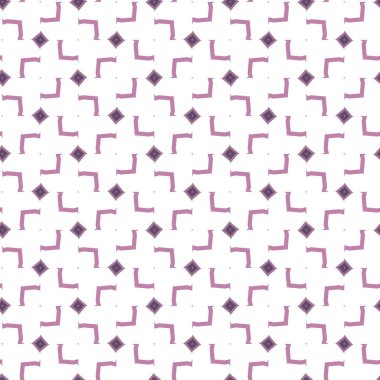 Geometrik şekilli kusursuz desen vektör çizimi