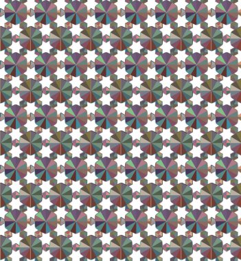 Süslemeli vektör illüstrasyonu, kopyalama alanı için soyut arkaplan