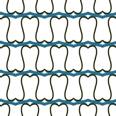 Süslemeli vektör illüstrasyonu, kopyalama alanı için soyut arkaplan