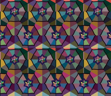 Boşluk duvar kağıdını kopyala, vektör illüstrasyonu, kusursuz arkaplan