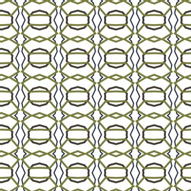 süsleme vektör illüstrasyonu, geometrik dikişsiz arkaplan
