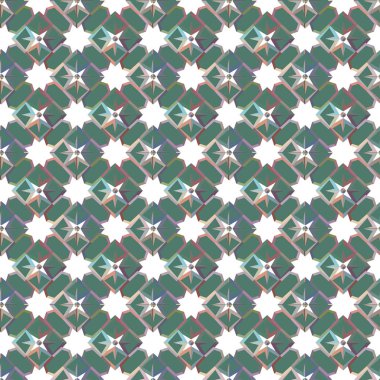 Süslemeli vektör illüstrasyonu, kopyalama alanı için soyut arkaplan