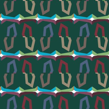 Süslemeli vektör illüstrasyonu, kopyalama alanı için soyut arkaplan