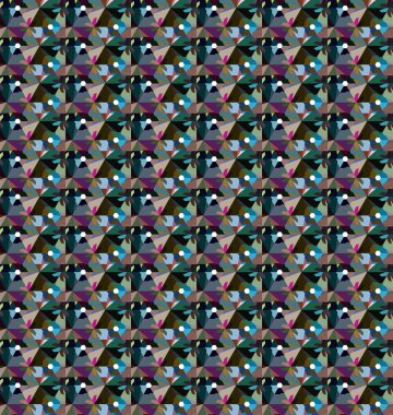 süsleme duvar kağıdı, vektör illüstrasyonu, geometrik dikişsiz arkaplan