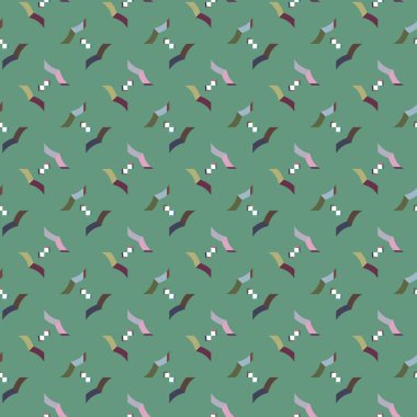 Süslemeli vektör illüstrasyonu, kopyalama alanı için soyut arkaplan