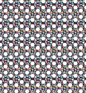 Süslemeli vektör illüstrasyonu, kopyalama alanı için soyut arkaplan