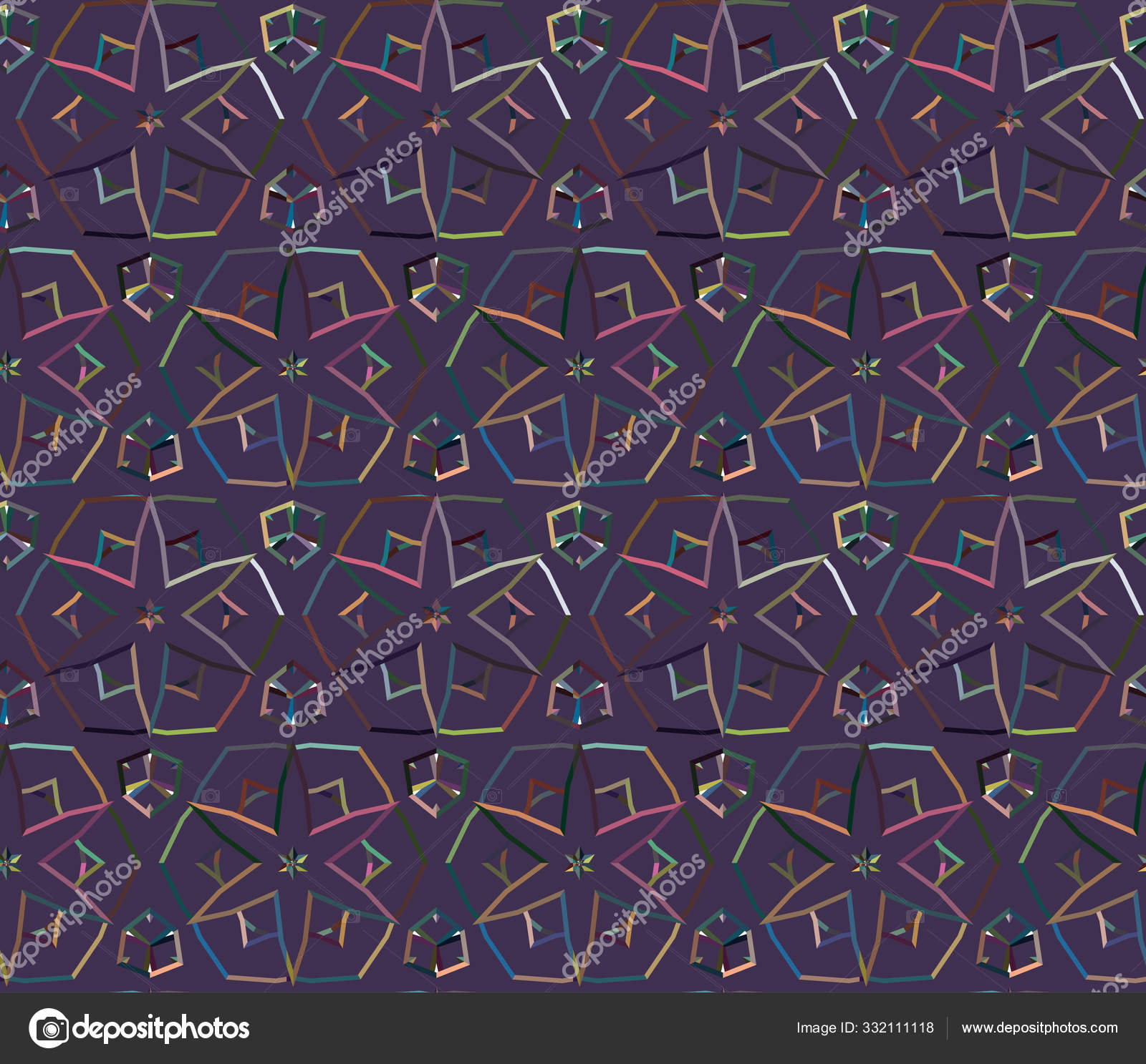 Illustration Vectorielle Ornementale Fond Abstrait Pour Espace Copie