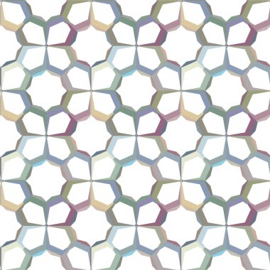 Süslemeli vektör illüstrasyonu, kopyalama alanı için soyut arkaplan