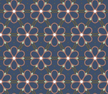 Süslemeli vektör illüstrasyonu, kopyalama alanı için soyut arkaplan