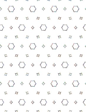 Süslemeli vektör illüstrasyonu, kopyalama alanı için soyut arkaplan