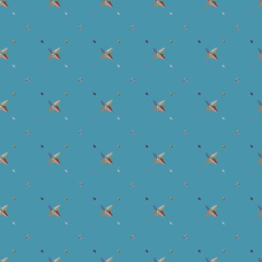 Süslemeli vektör illüstrasyonu, kopyalama alanı için soyut arkaplan