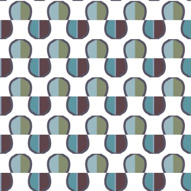 Süslemeli vektör illüstrasyonu, kopyalama alanı için soyut arkaplan