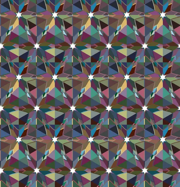 Абстрактна Векторна Ілюстрація Безшовна Геометрична Форма Фону — стоковий вектор