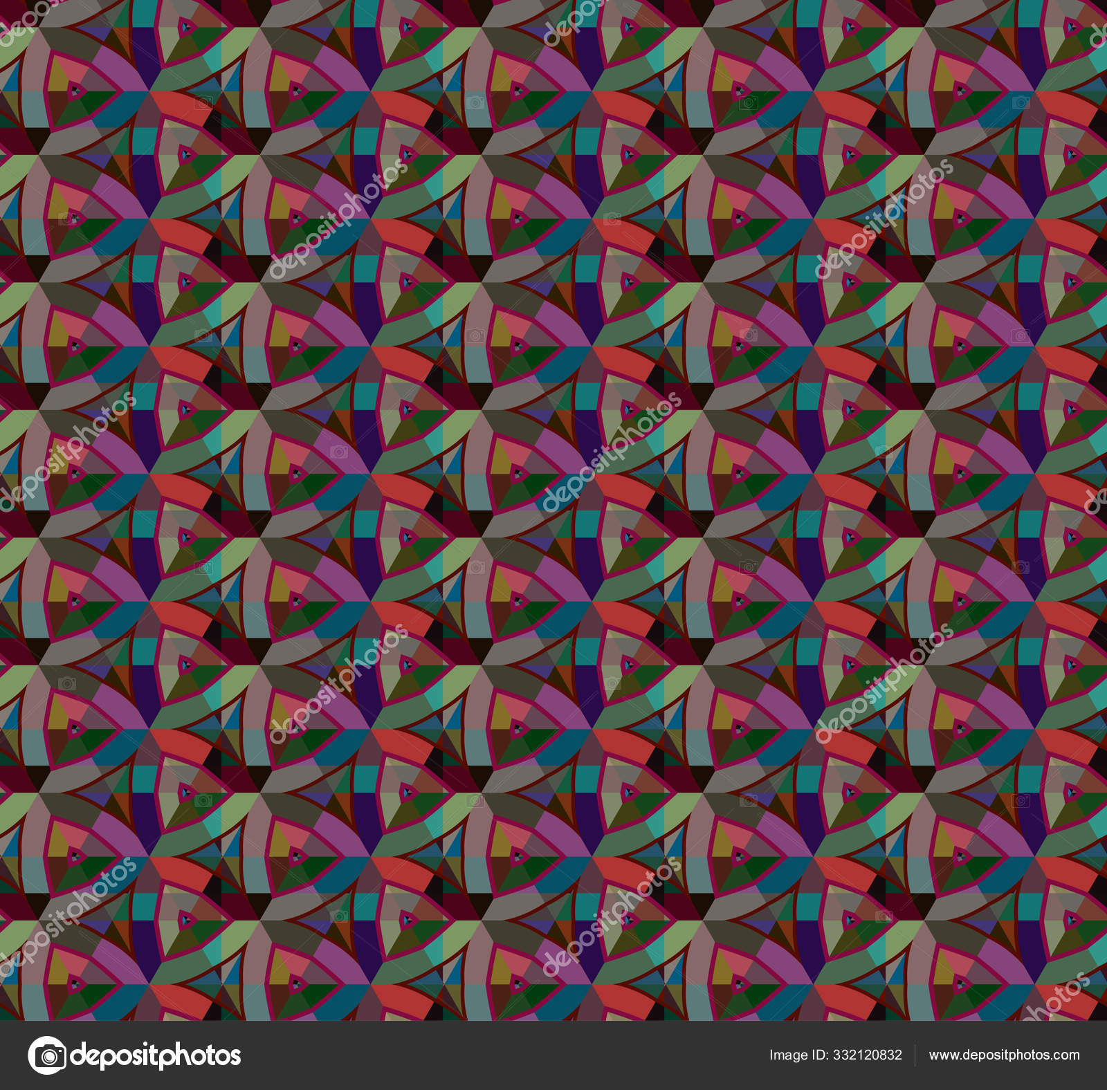 Illustration Vectorielle Ornementale Fond Abstrait Pour Espace Copie