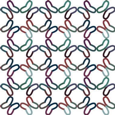 Süslemeli vektör illüstrasyonu, kopyalama alanı için soyut arkaplan