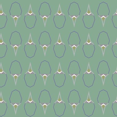 Süslemeli vektör illüstrasyonu, kopyalama alanı için soyut arkaplan