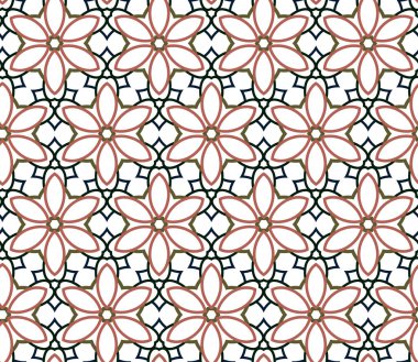 Süslemeli vektör illüstrasyonu, kopyalama alanı için soyut arkaplan