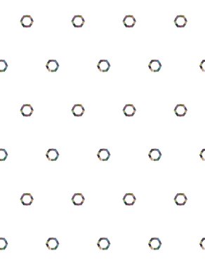 süsleme duvar kağıdı, vektör illüstrasyonu, geometrik dikişsiz arkaplan