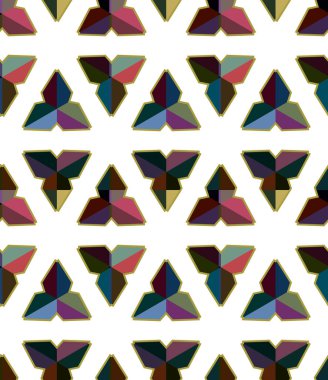 Süslemeli vektör illüstrasyonu, kopyalama alanı için soyut arkaplan