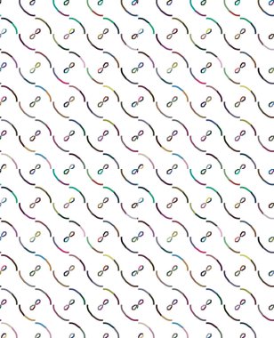 Süslemeli vektör illüstrasyonu, kopyalama alanı için soyut arkaplan