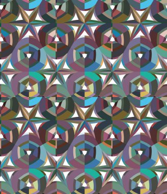 Süslemeli vektör illüstrasyonu, kopyalama alanı için soyut arkaplan