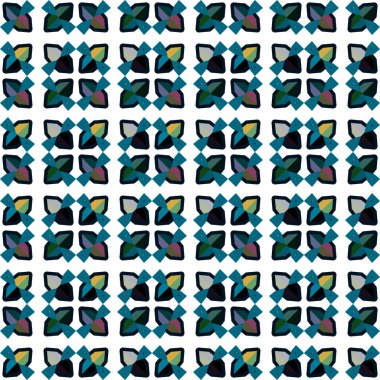 Süslemeli vektör illüstrasyonu, kopyalama alanı için soyut arkaplan