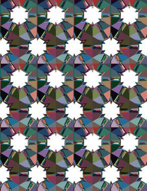 Süslemeli vektör illüstrasyonu, kopyalama alanı için soyut arkaplan