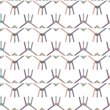 Süslemeli vektör illüstrasyonu, kopyalama alanı için soyut arkaplan