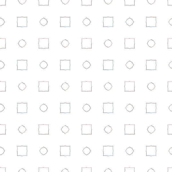 抽象的なベクトル図シームレスな幾何学的形状背景 — ストックベクタ