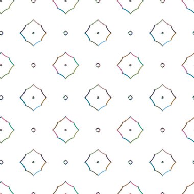 soyut şablon, vektör çizimi, kopyalama alanı için kusursuz arkaplan