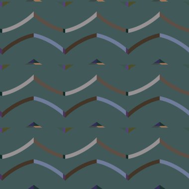 Süslemeli vektör illüstrasyonu, kopyalama alanı için soyut arkaplan