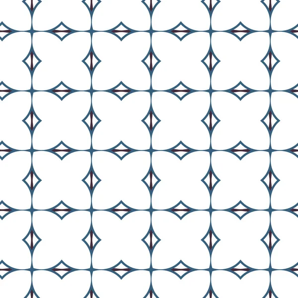 Ornament Vektor Illustration Geometrischer Nahtloser Hintergrund — Stockvektor