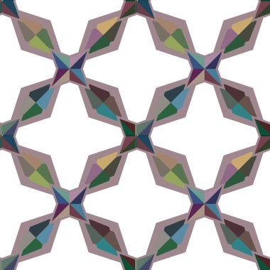 Süslemeli vektör illüstrasyonu, kopyalama alanı için soyut arkaplan