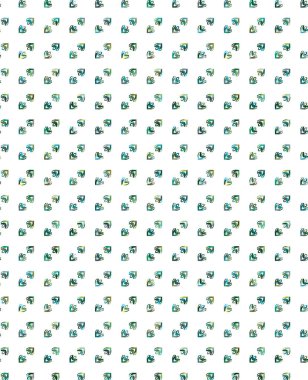 Modern geometrik vektör tasarımı, kusursuz desen çizimi