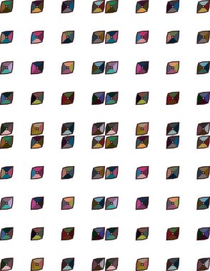 Kusursuz vektör arkaplanı, soyut duvar kağıdı