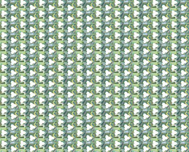 Geometrik süsleme soyut vektör arkaplanı