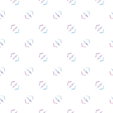 Geometrik renkli şekiller, soyut vektör arkaplanı süslemesi