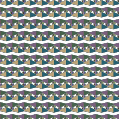 Geometrik süsleme soyut vektör arkaplanı