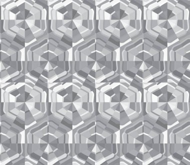 Geometrik süsleme soyut vektör arkaplanı