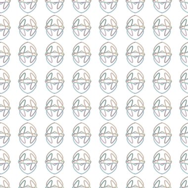 Geometrik süsleme soyut vektör arkaplanı