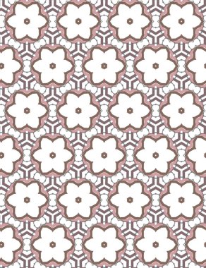 Geometrik süsleme soyut vektör arkaplanı