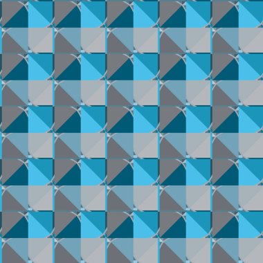 Geometrik süsleme soyut vektör arkaplanı