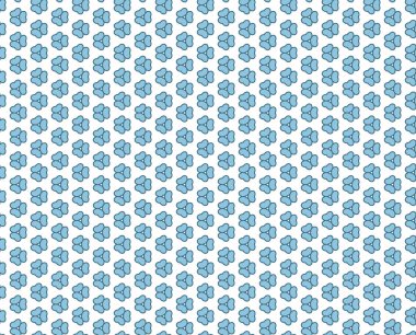 Modern geometrik vektör tasarımı, kusursuz desen çizimi