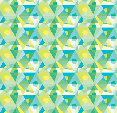 Geometrik süsleme soyut vektör arkaplanı