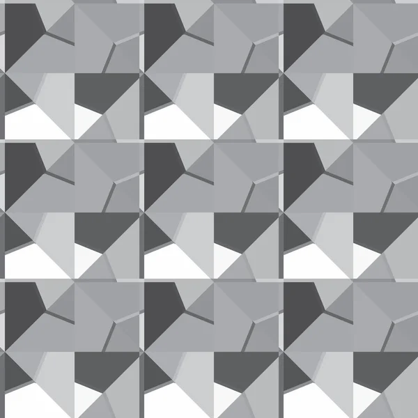 Bentuk Geometris Tanpa Jahit Latar Belakang Gambar Vektor Abstrak - Stok Vektor