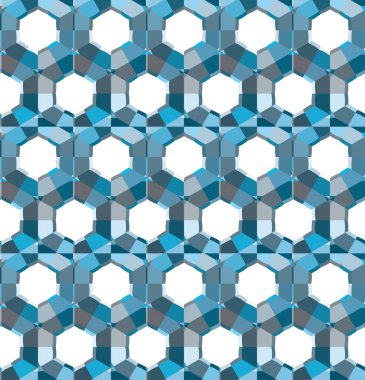 Geometrik süsleme soyut vektör arkaplanı