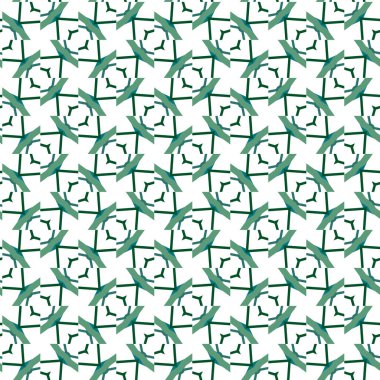 Geometrik süsleme soyut vektör arkaplanı