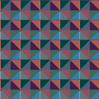 Geometrik süsleme soyut vektör arkaplanı