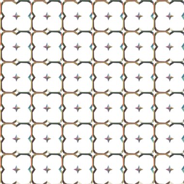 Geometrik süsleme soyut vektör arkaplanı
