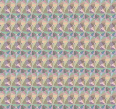 Geometrik süsleme soyut vektör arkaplanı